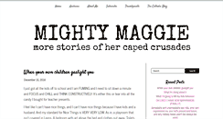 Desktop Screenshot of mightymaggie.com